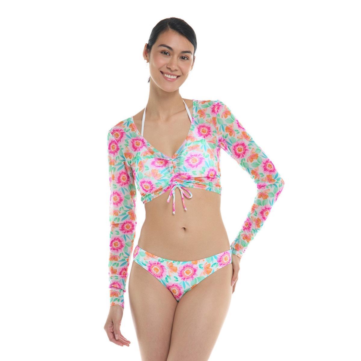 Crop top Eidon M/L Pixel Aurora mujer