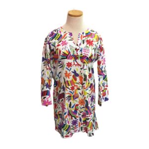 Vestido KikiSol M/L corto fiesta mexicana