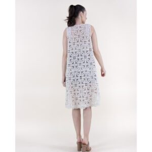 Kimono Original USA crochet beige