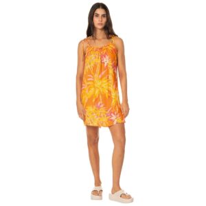 Vestido Maaji corto ICON26 Golden Swell Magnolia