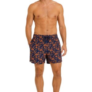 Calzoneta Coastal Revolution SS con boxer azul con palmeras naranja hombre