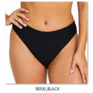 Top White Sand Traders SS triangulo morado mujer