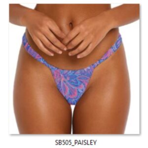 Bottom White Sand Traders SS ajustable paisley mujer