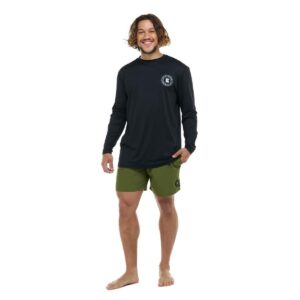 Rashguard Eidon M/L negra hombre