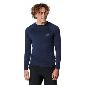 Rashguard Speedo M/L hombre floja azul