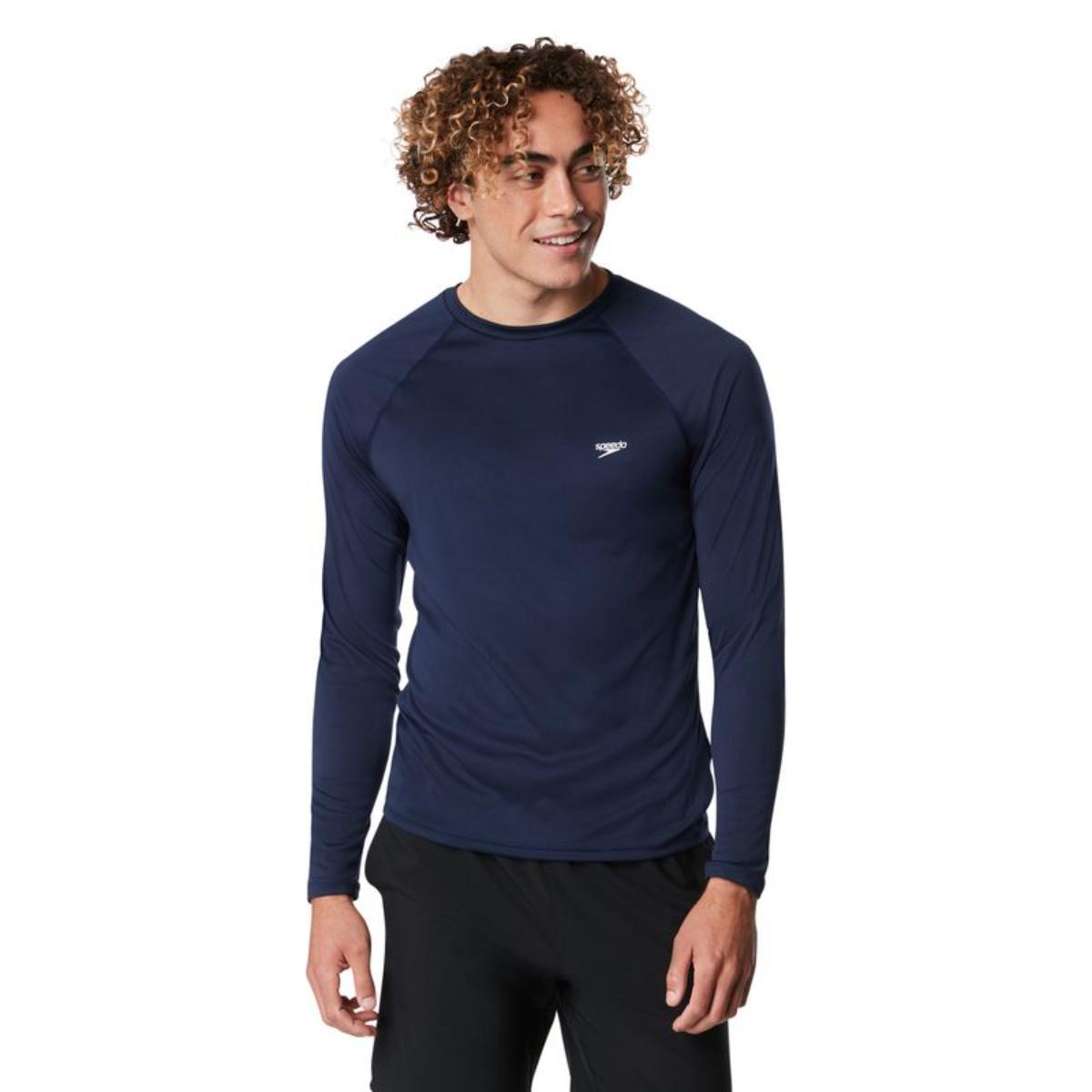 Rashguard Speedo M/L hombre floja azul