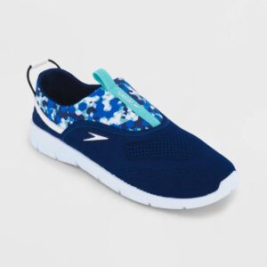 Zapatoa de agua Speedo Aqua Skimmer mujer azul con puntos
