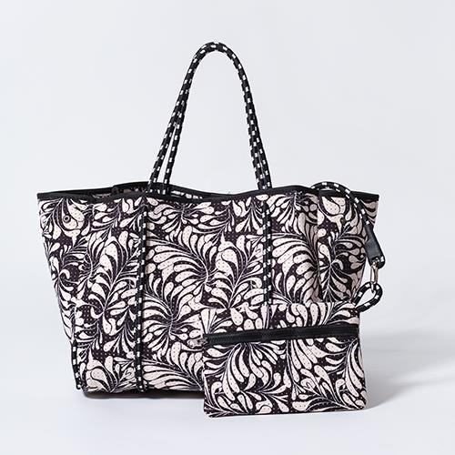 Bolso Pop Ups Everyday Tote Palms Dreams Black - Imagen 4