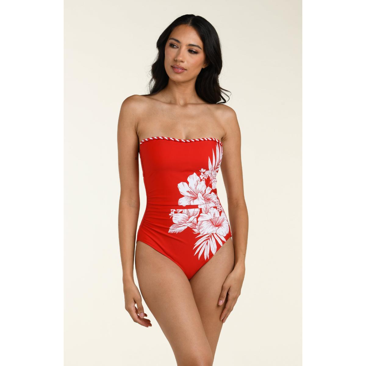 Calzoneta LB Mariner Blooms bandeu ruby roja - Imagen 3