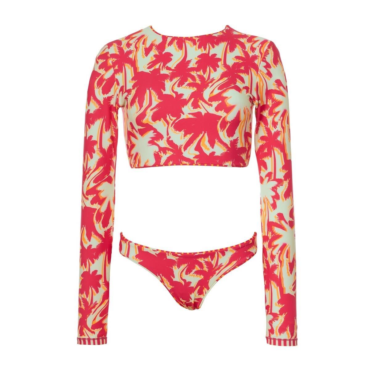 Rashguard corto Maaji SS26 Funky Palms Pisa - Imagen 4