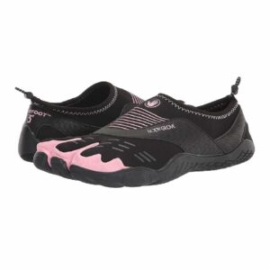 Zapato de agua Body Glove Cinch mujer negro/rosado