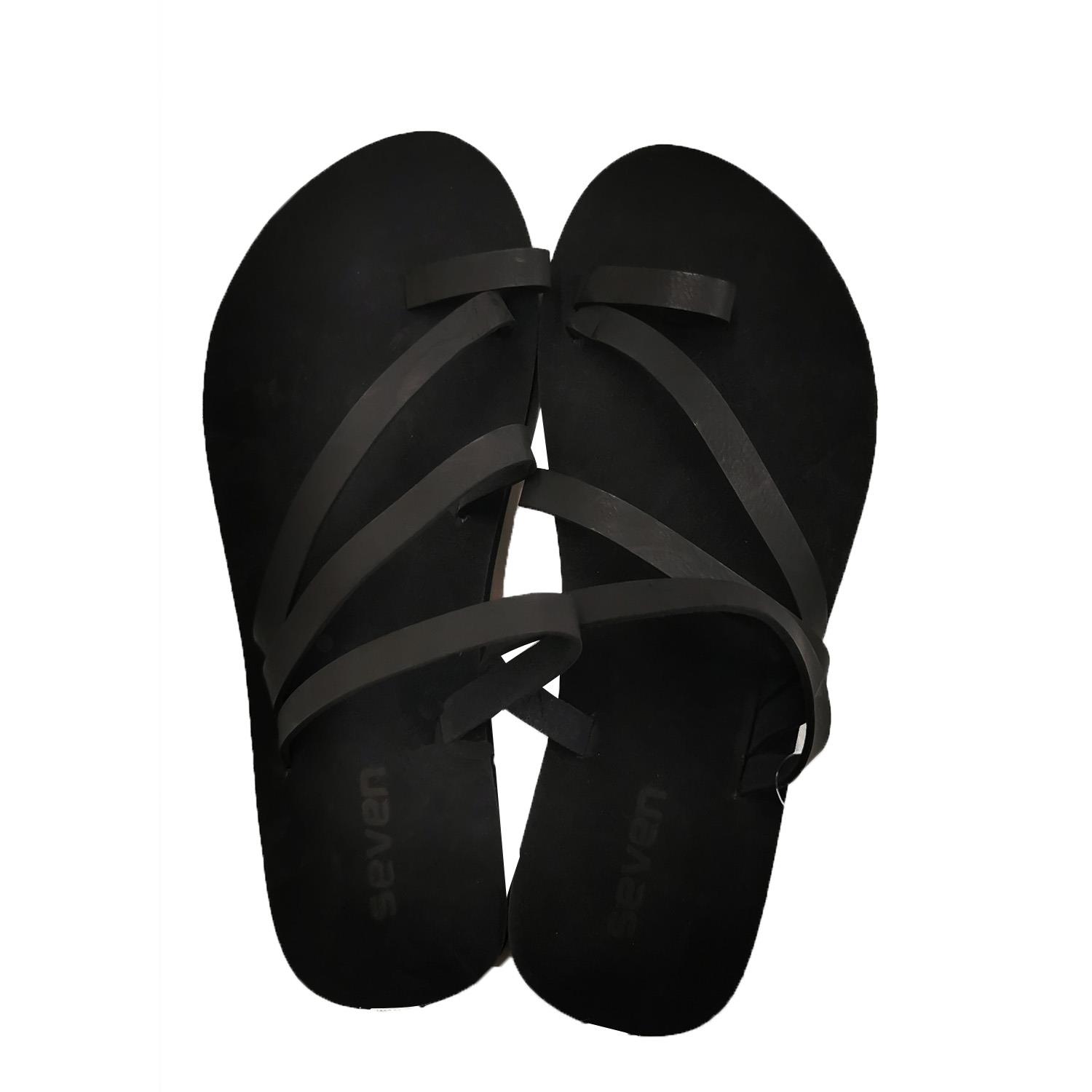 Sandalia Surf 7 FF275 Strap dedo Negro Mujer