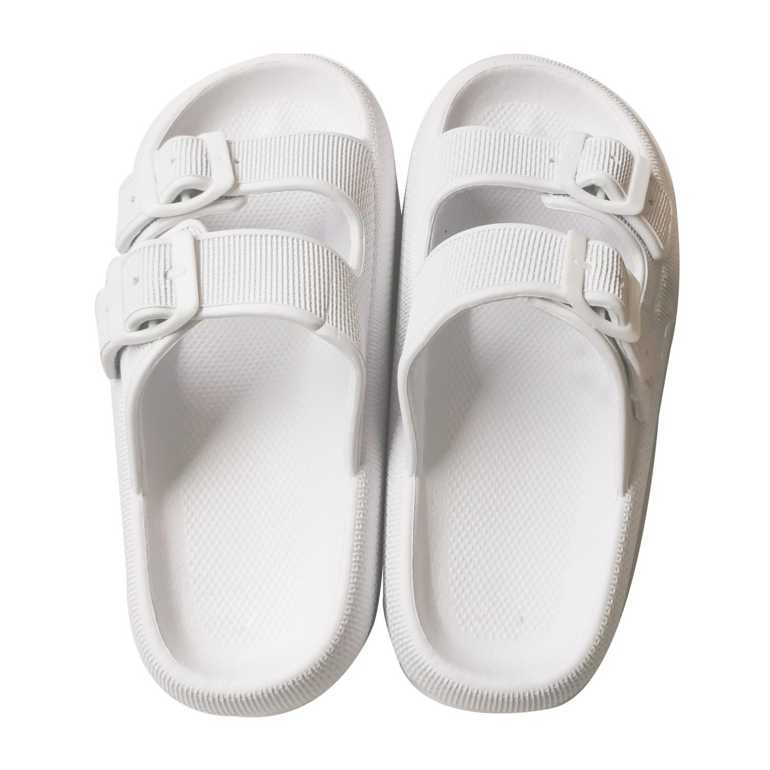 Sandalia Surf 7 FF344 doble hebilla blanco mujer
