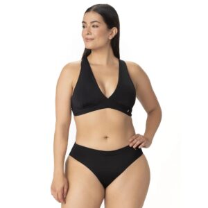 Top Garotas Acuafit triangulo negro