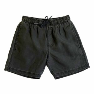 Calzoneta Uzzi solida niño washed gris oscuro