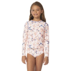 Set de Rashguard Maaji niña ICON26 Island Flora Odyssey