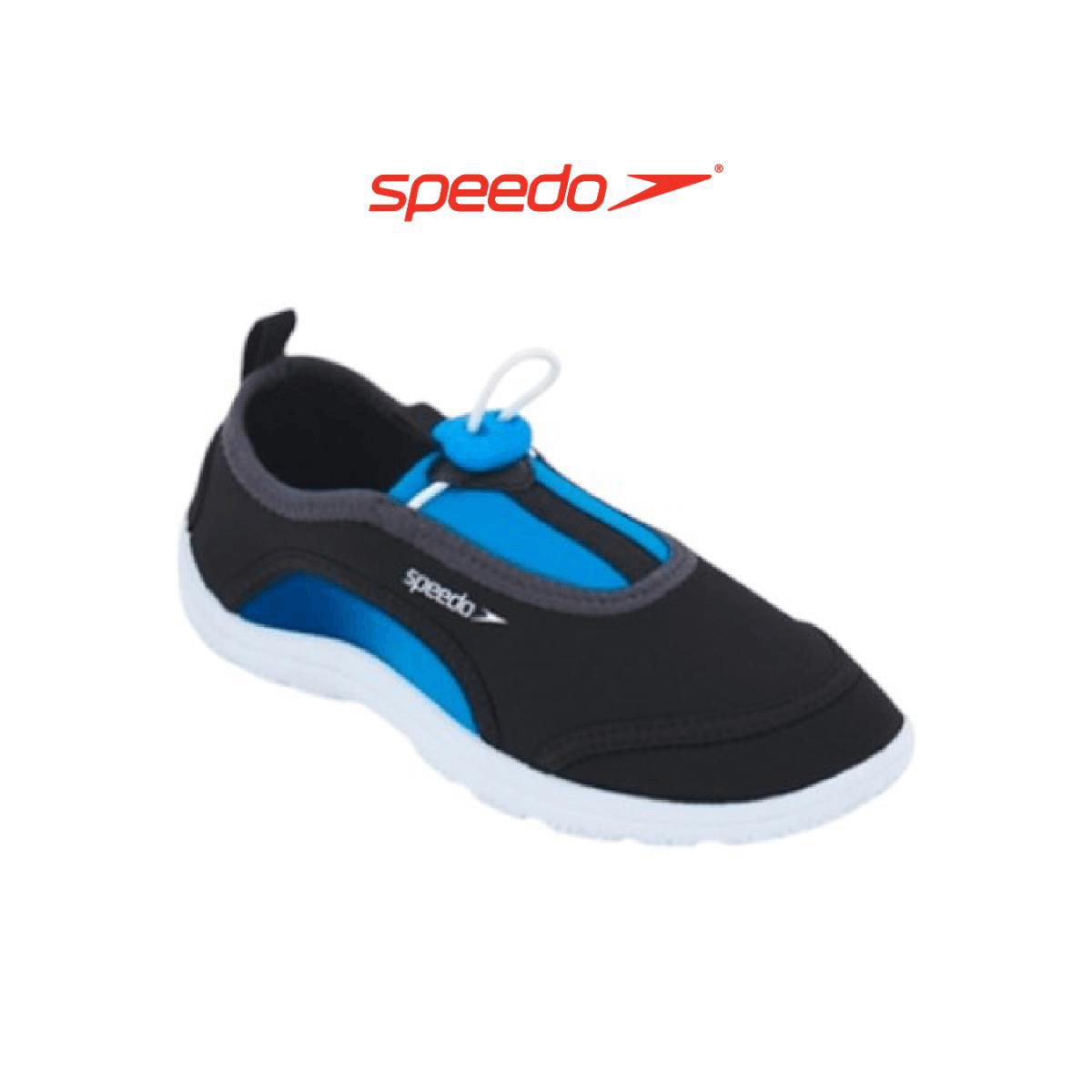 Zapato de agua Speedo Surfwalker niños Jr negro con azul